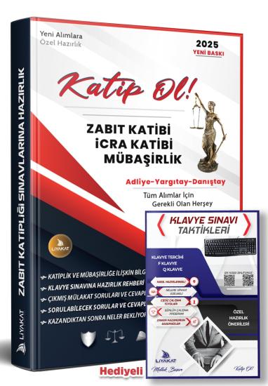 Katip OL- Klavye ve Mülakat Aşaması İçin (Zabıt Katibi Olmak İçin Gerekli Olan Bilgiler) 2025 Alımları İçin Özel Kaynak